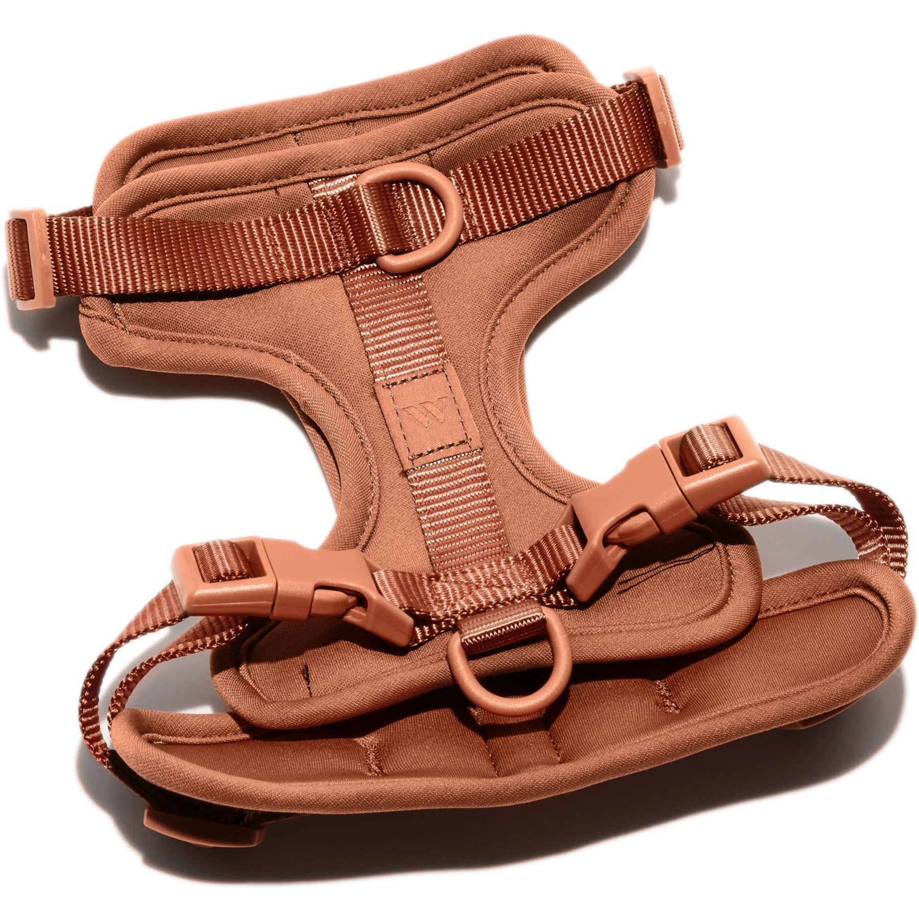Wild One Adjustable Cushioned Dog Harness, Cocoa, Medium
