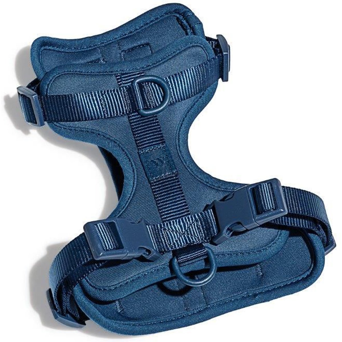 Wild One Adjustable Cushioned Dog Harness, Navy, Large