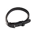 Wild One Adjustable Waterproof Flex-Poly Coated Nylon Dog Collar, Black, Large