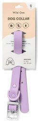 Wild One Adjustable Waterproof Flex-Poly Coated Nylon Dog Collar, Lilac, Small slide 2 of 4