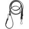Show in main carousel: Wild One Adjustable Waterproof Flex-Poly Coated Nylon Leash, Black, Standard slide 1 of 6