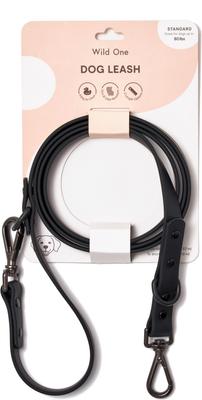 Show full view: Wild One Adjustable Waterproof Flex-Poly Coated Nylon Leash, Black, Standard slide 2 of 6