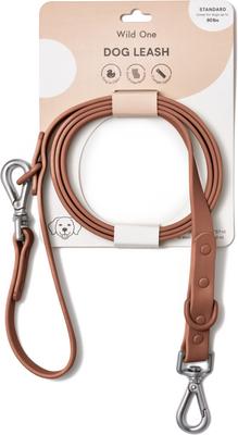 Show full view: Wild One Adjustable Waterproof Flex-Poly Coated Nylon Leash, Cocoa, Standard: 5.5-ft long, 3/4-in wide slide 3 of 8
