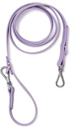 Wild One Adjustable Waterproof Flex-Poly Coated Nylon Leash, Lilac, Small