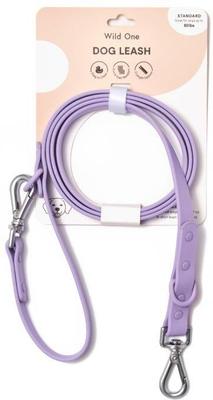 Show full view: Wild One Adjustable Waterproof Flex-Poly Coated Nylon Leash, Lilac, Standard slide 2 of 7