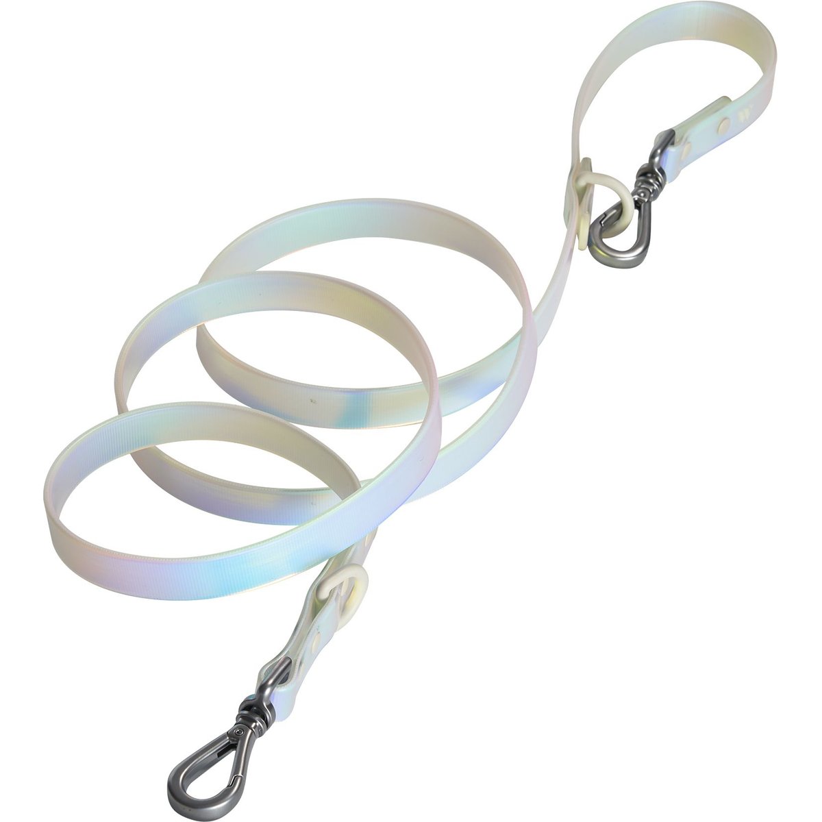 Wild One Adjustable Waterproof Flex-Poly Coated Nylon Leash, Lunar, Standard