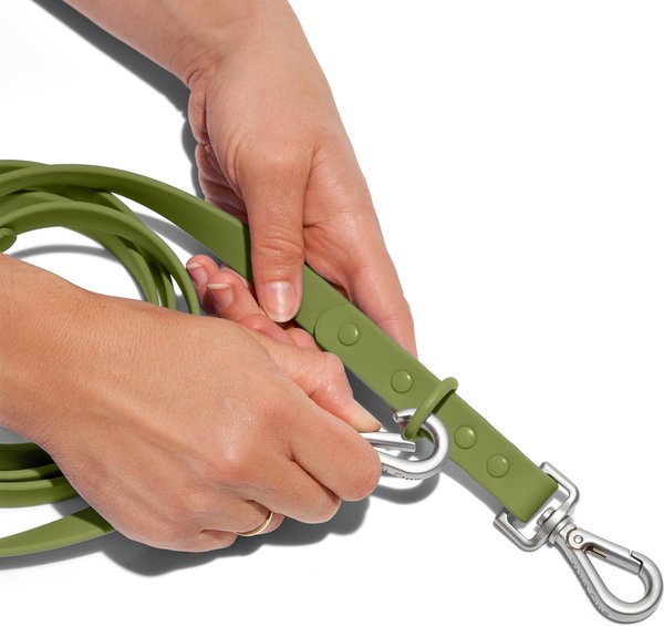 Wild One Adjustable Waterproof Flex-Poly Coated Nylon Leash