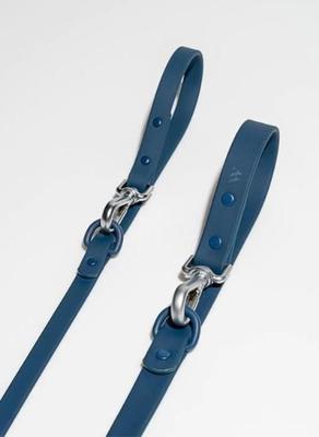 Show full view: Wild One Adjustable Waterproof Flex-poly Coated Nylon Leash, Navy, Standard slide 5 of 8