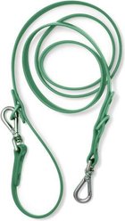 Wild One Adjustable Waterproof Flex-Poly Coated Nylon Leash, Spruce, Standard