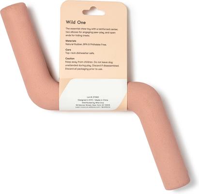 Show full view: Wild One Bolt Bite Dog Chew Toy, Pink slide 9 of 10