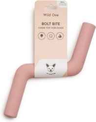 Wild One Bolt Bite Small Chew Dog Toy, Blush