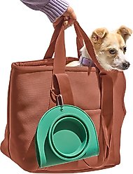 Wild One Collapsable Travel Silicone Duo Dog Bowl, Spruce, 22-oz slide 2 of 7