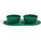 Show in main carousel: Wild One Collapsable Travel Silicone Duo Dog Bowl, Spruce, 22-oz slide 2 of 7