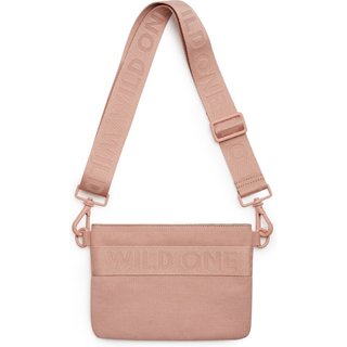 Wild One Cotton Dog Treat Pouch, Pink slide 1 of 5
