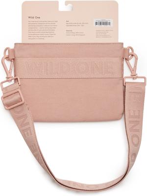 Show full view: Wild One Cotton Dog Treat Pouch, Pink slide 5 of 5