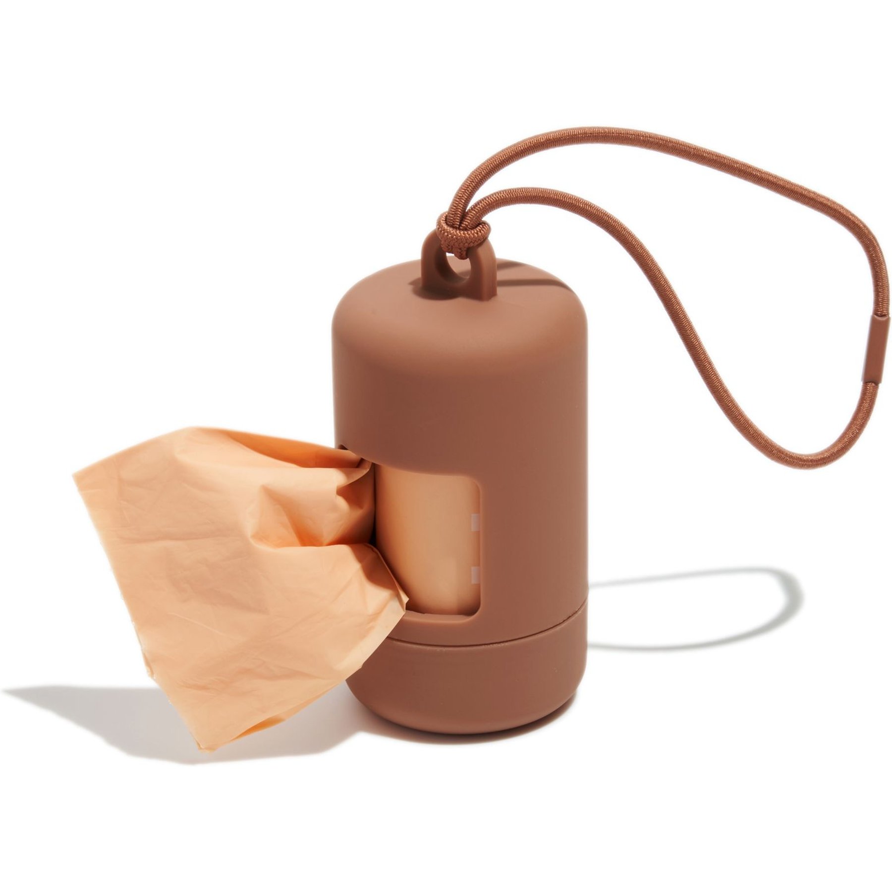 Wild One Dog Poop Bag Carrier, Cocoa