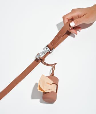 Show full view: Wild One Dog Poop Bag Carrier, Cocoa slide 3 of 5