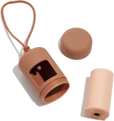 Show full view: Wild One Dog Poop Bag Carrier, Cocoa slide 2 of 5
