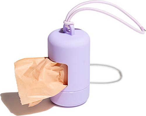 Show full view: Wild One Dog Poop Bag Carrier, Lilac slide 3 of 7