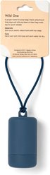 Wild One Dog Poop Bag Carrier, Navy slide 2 of 6