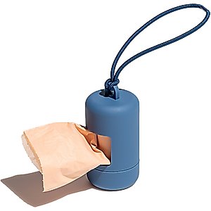 Wild One Dog Poop Bag Carrier, Navy