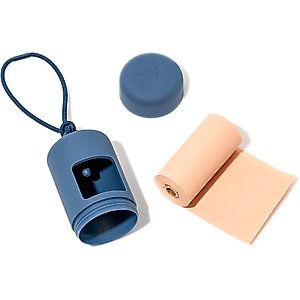 Wild One Dog Poop Bag Carrier, Navy