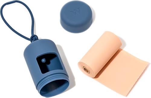 Show full view: Wild One Dog Poop Bag Carrier, Navy slide 4 of 7