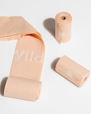Show full view: Wild One Dog Poop Bags, Tan, 60 count slide 2 of 5