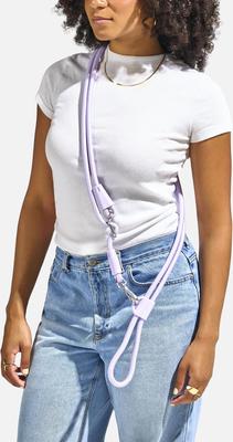 Show full view: Wild One Hands-Free Adjustable Rope Dog Leash, Standard: 4 1/3 to 8 1/2-ft long, 1/2-in wide, Lilac slide 5 of 10