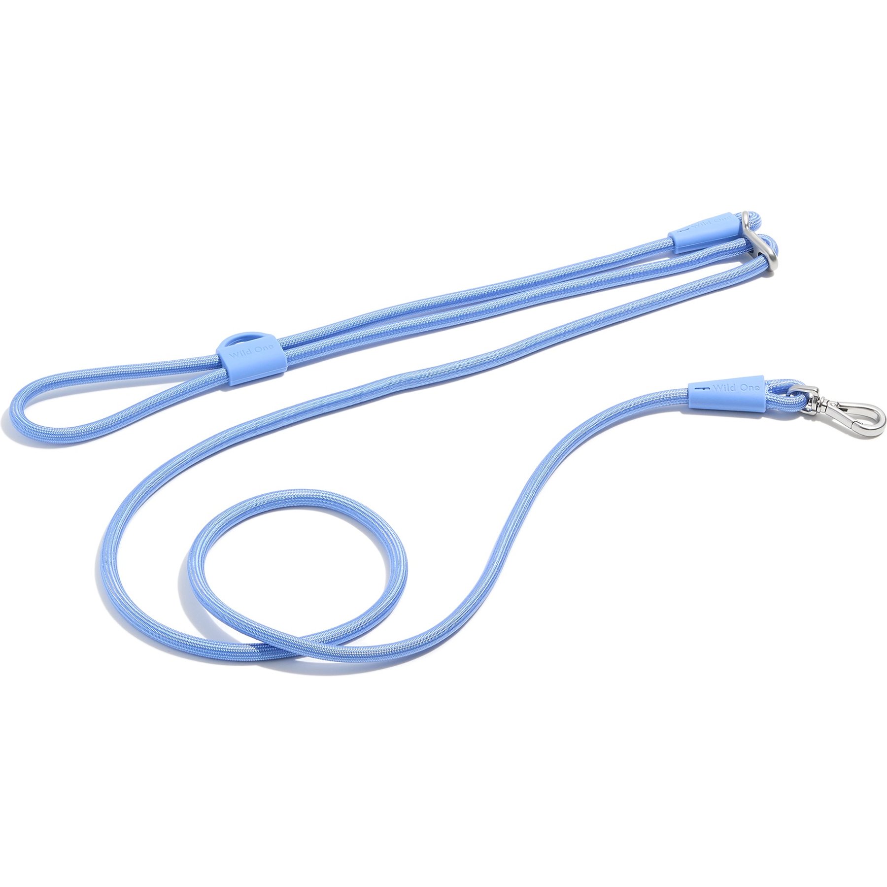 Wild One Hands-Free Adjustable Rope Dog Leash, Standard: 4 1/3 to 8 1/2-ft long, 1/2-in wide, Moonstone