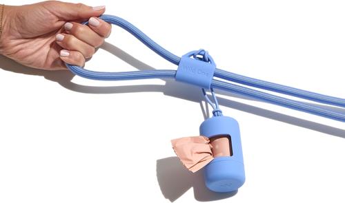 Show full view: Wild One Hands-Free Adjustable Rope Dog Leash, Standard: 4 1/3 to 8 1/2-ft long, 1/2-in wide, Moonstone slide 7 of 9