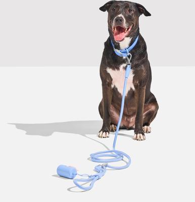 Show full view: Wild One Hands-Free Adjustable Rope Dog Leash, Standard: 4 1/3 to 8 1/2-ft long, 1/2-in wide, Moonstone slide 5 of 9