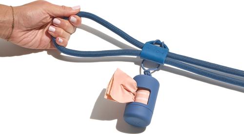 Show full view: Wild One Hands-Free Adjustable Rope Dog Leash, Standard: 4 1/3 to 8 1/2-ft long, 1/2-in wide, Navy slide 7 of 9