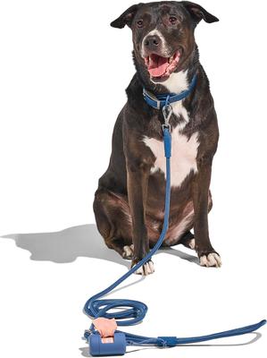 Show full view: Wild One Hands-Free Adjustable Rope Dog Leash, Standard: 4 1/3 to 8 1/2-ft long, 1/2-in wide, Navy slide 5 of 9