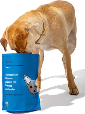 Show full view: Wild One Organic Peanut Butter & Jelly Baked Dog Treats, 8-oz bag slide 6 of 8