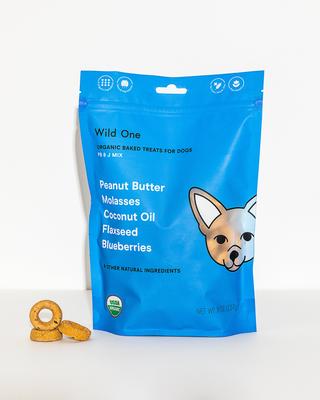 Show full view: Wild One Organic Peanut Butter & Jelly Baked Dog Treats, 8-oz bag slide 8 of 8