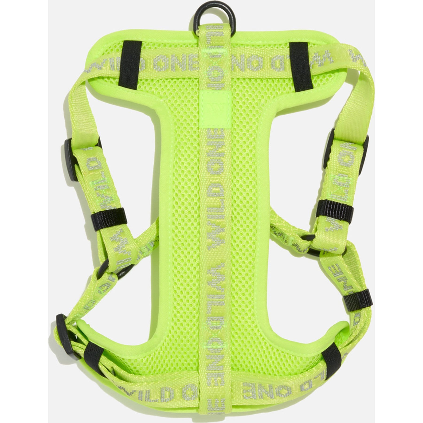Wild One Reflective Limeade Air Nylon Step In Basic Dog Harness, Green, 24 to 36-in