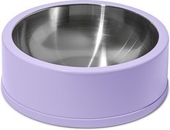Wild One Stainless Steel Dog Bowl, Lilac, 4-cups