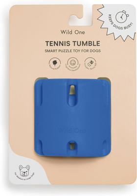Show full view: Wild One Tennis Tumble Dog Puzzle Toy, Moonstone slide 5 of 6