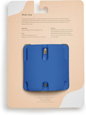 Show full view: Wild One Tennis Tumble Dog Puzzle Toy, Moonstone slide 6 of 6