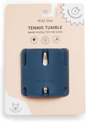 Show full view: Wild One Tennis Tumble Dog Toy, Navy slide 5 of 7