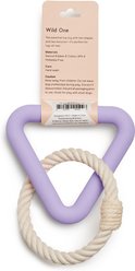 Wild OneTriangle Tug Small Dog Toy, Lilac slide 2 of 4