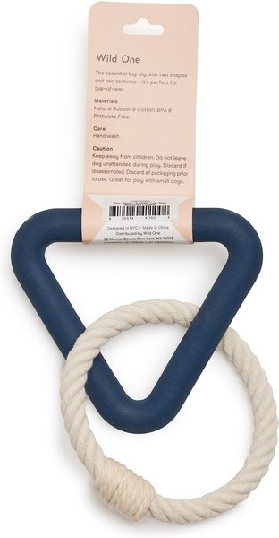 Wild One Triangle Tug Small Dog Toy