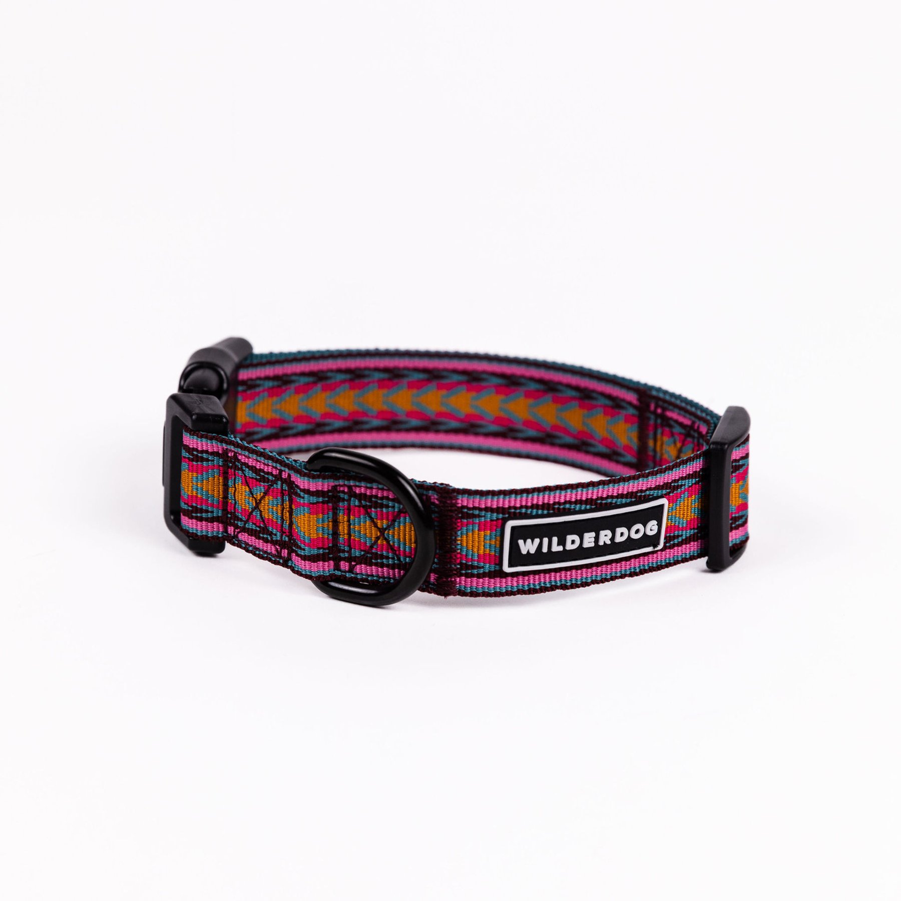 Wilderdog Daybreak Ultralight Adjustable Dog Collar, Large: 17 to 24-in neck, 1-in wide