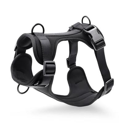 Show full view: WildHound C4 No-Pull Premium Dog Harness, Black, Small slide 2 of 5