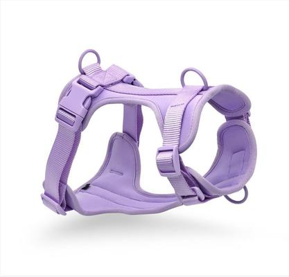 Show full view: WildHound C4 No-Pull Premium Dog Harness, Lilac, Large slide 2 of 5