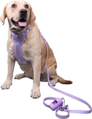 Show full view: WildHound C4 No-Pull Premium Dog Harness, Lilac, Medium slide 4 of 5