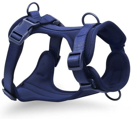 Show full view: WildHound C4 No-Pull Premium Dog Harness, Navy Blue, Large slide 2 of 4