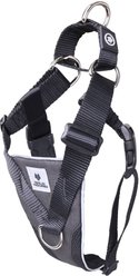 WildHound No-Pull Premium Martingale Dog Harness, Black, Large