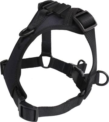 Show full view: WildHound Padded Premium Step In No Pull Dog Harness, Black, Small: 14 to 17-in chest slide 2 of 3